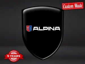 Alpina Adesivi Lunotto Auto Stile Corse Regolabili